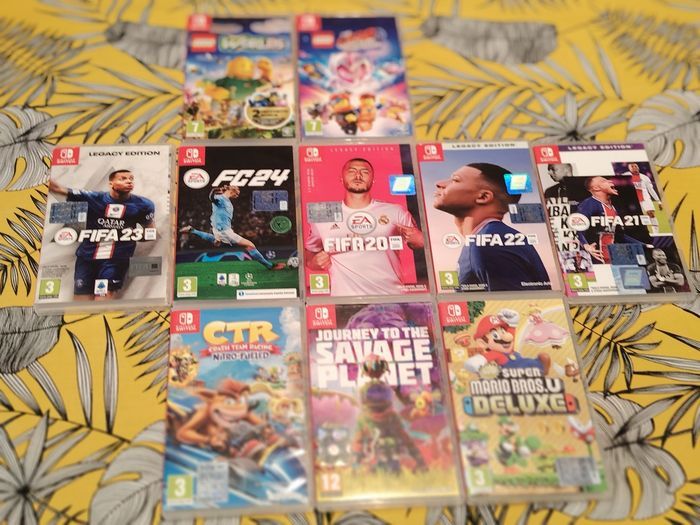 Lot de 10 jeux Nintendo Switch - photo numéro 2