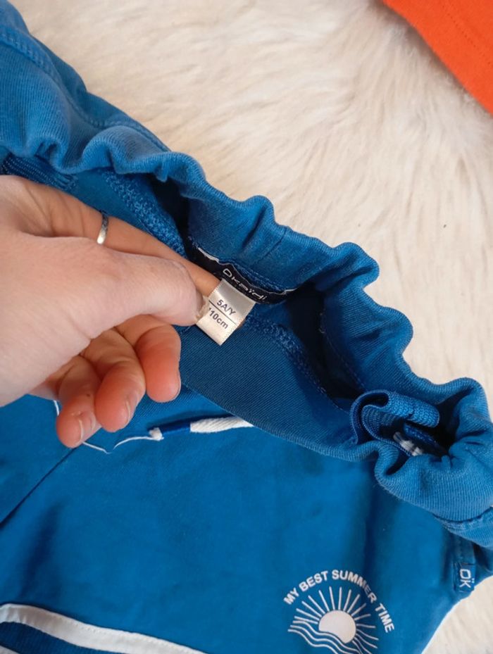 Lot été fille 5 ans 🌸 short Okaïdi+ t-shirt catimini - photo numéro 5