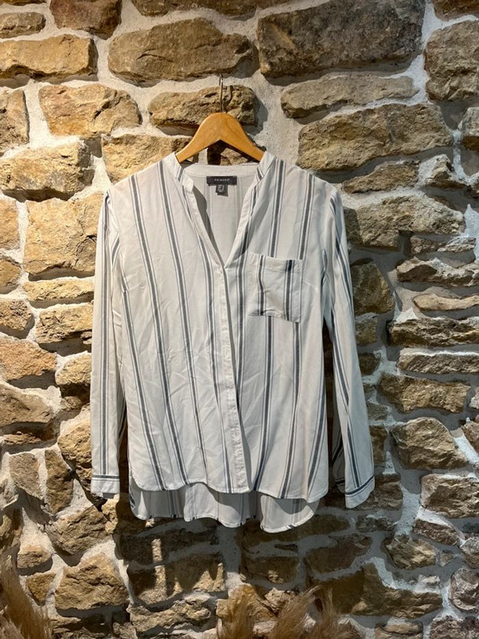 Chemise à rayure noir et blanche Primark Taille 40