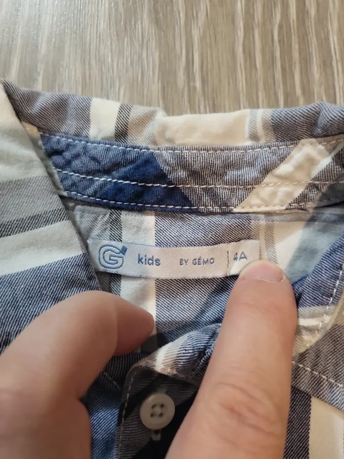 Chemise manches longues 4 ans - photo numéro 8