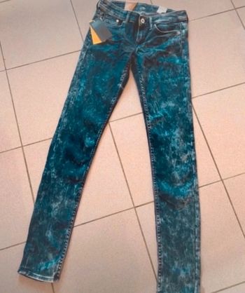 Jean pantalon jeans Denim H&M Skinny taille 26 36 Neuf val 39’9