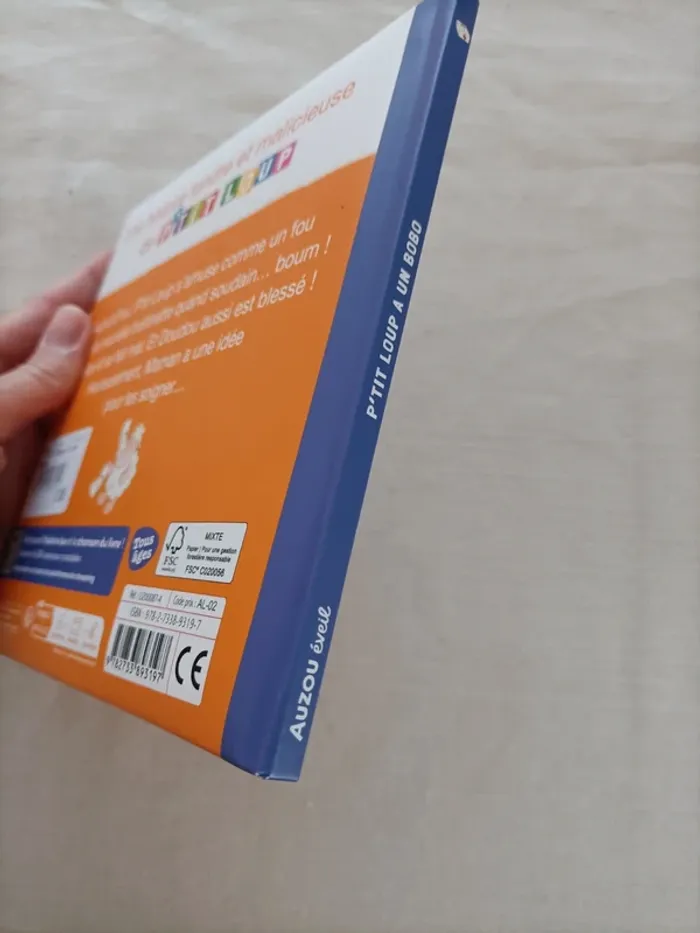 Livre P'tit Loup a un bobo - photo numéro 4