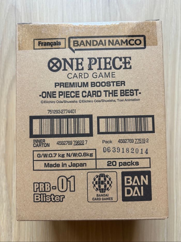 One Piece FR PRB01 Display 20 Booster Scellés Sous Blister - photo numéro 2