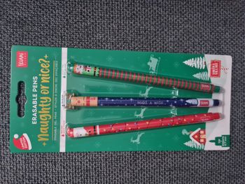 Legami effaçable Noel 2024 Père Noel Lutin Renne 1 Set Neuf Scellé