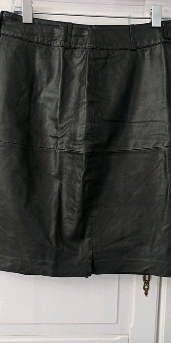 Jupe en cuir
