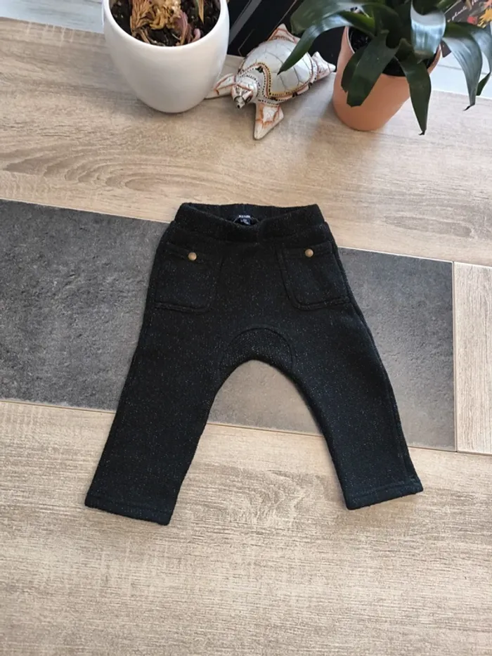 Pantalon legging molletonné garçon 18 mois Kiabi - photo numéro 2