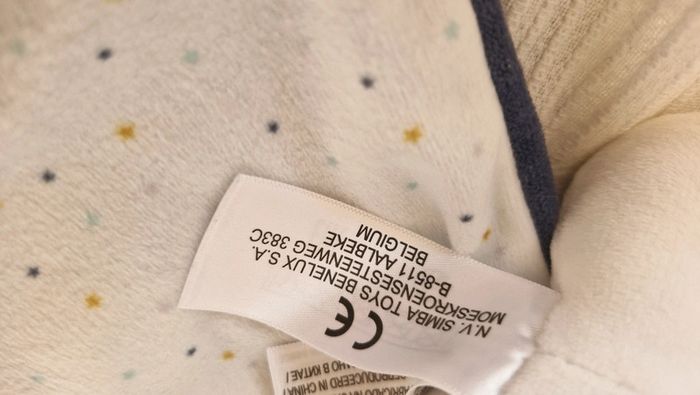 Doudou plat bleu my little tigger - photo numéro 3