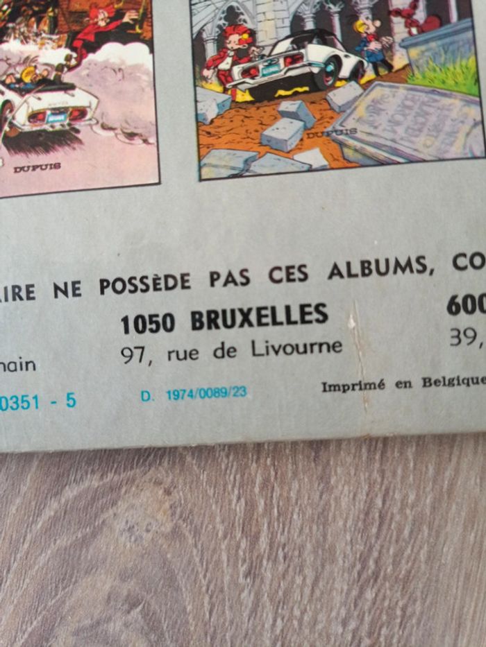 Tembo Tabou les aventures de Spirou et Fantasio n°24 - photo numéro 12