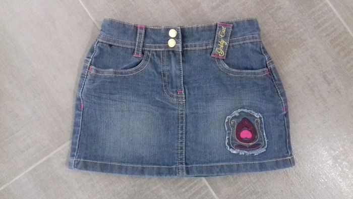 Jupe jean fille 4 ans