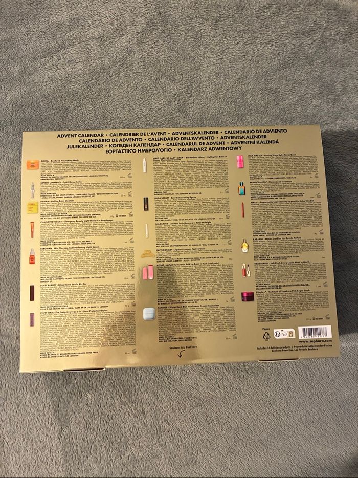 Calendrier de l’Avent Sephora Favorites - photo numéro 2