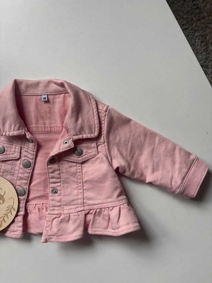 Veste en jean bébé fille