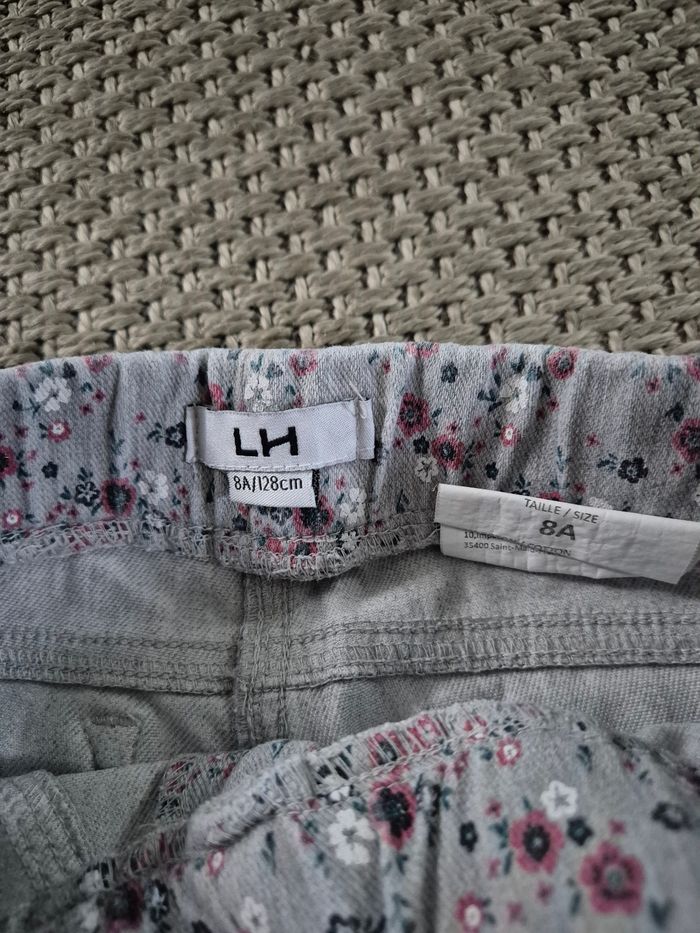 Ensemble sweet bordeaux + leggings à fleurs - 8 ans - photo numéro 10