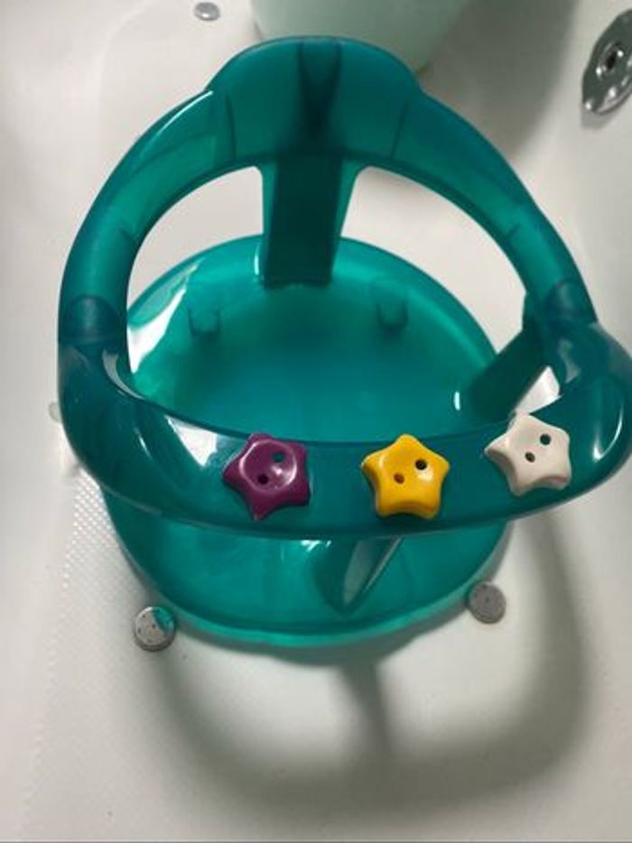 Siège Anneau de bain vert translucide Aquababy