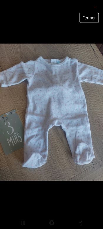 Pyjama 3 mois