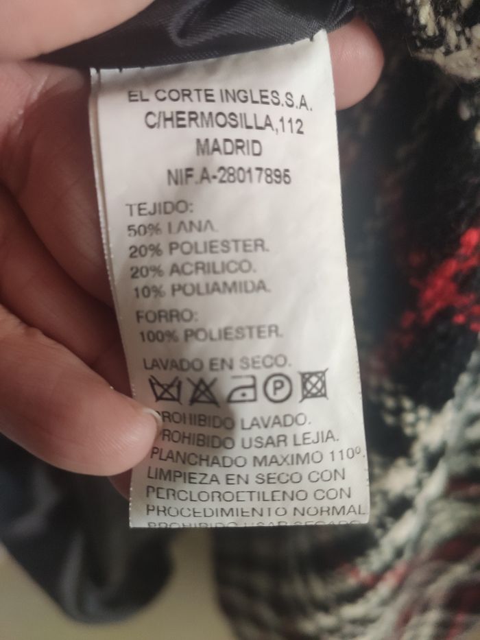 El Corte inglés Manteau 50 % laine - photo numéro 7