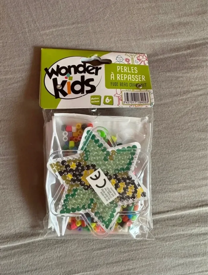 Jeux de perles à repasser wonder kids 6+