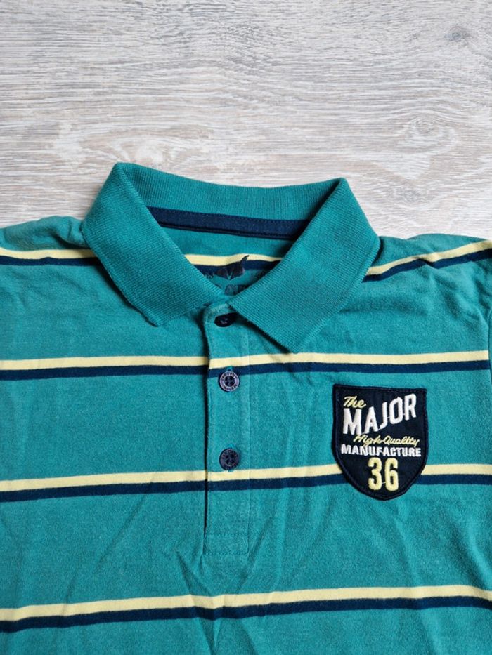 Polo rayé Sergent Major taille 10 ans - photo numéro 2