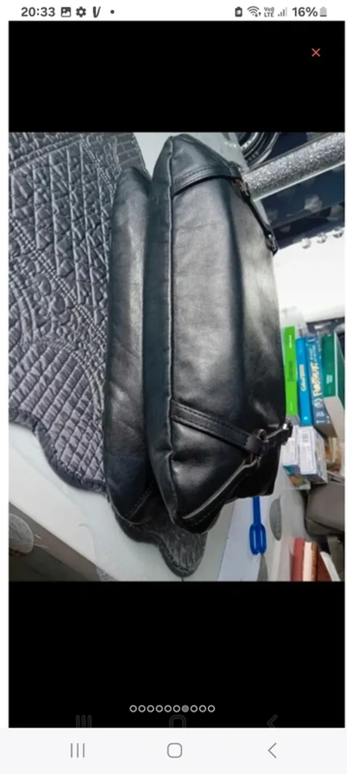 Sac longchamp en cuir 31x16x6 - photo numéro 6