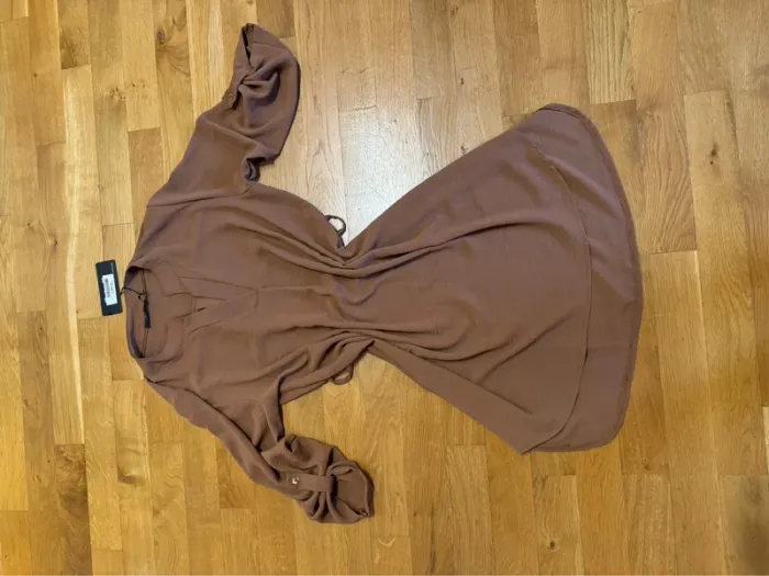 Robe Camel, taille 38 by JE création neuve - photo numéro 7