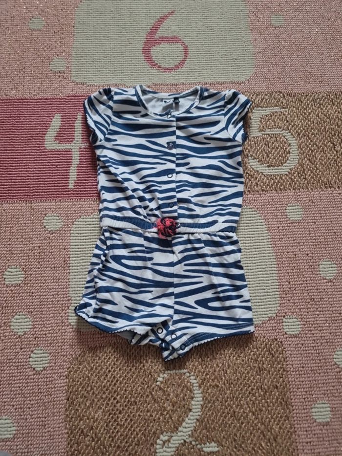 Combi short bébé fille 6 mois