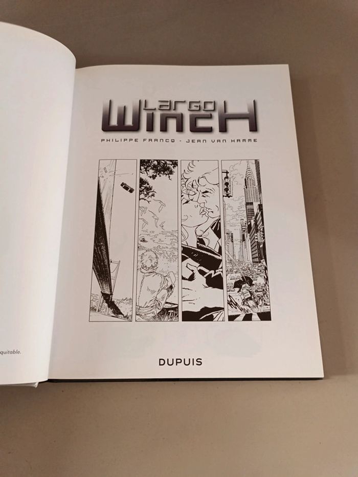 Largo winch volume 1 de Philippe Franck et Jean van Hamme - photo numéro 10