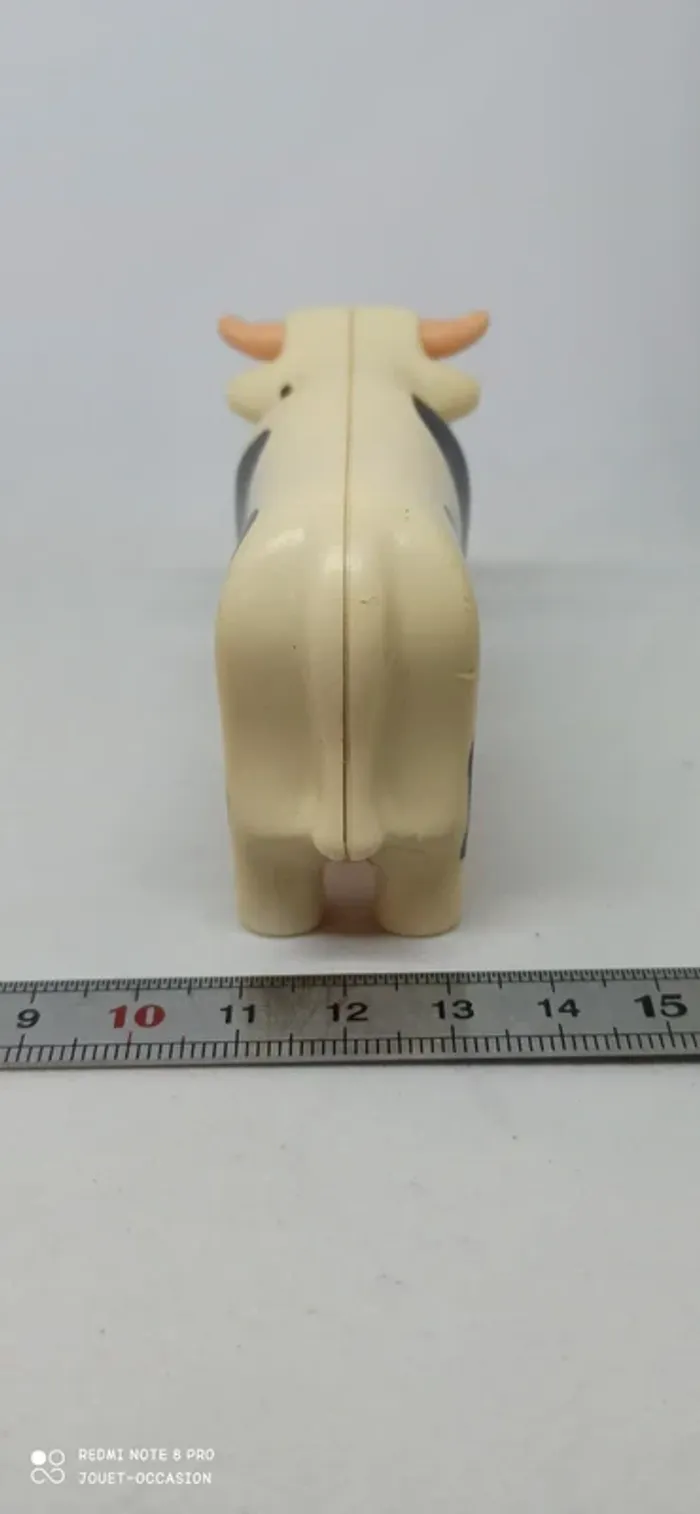 Vache noire et blanche playmobil 123 - photo numéro 3