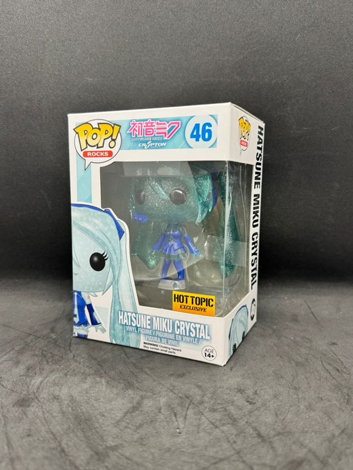 Funko pop hatsune miku crystal 46 hot topic