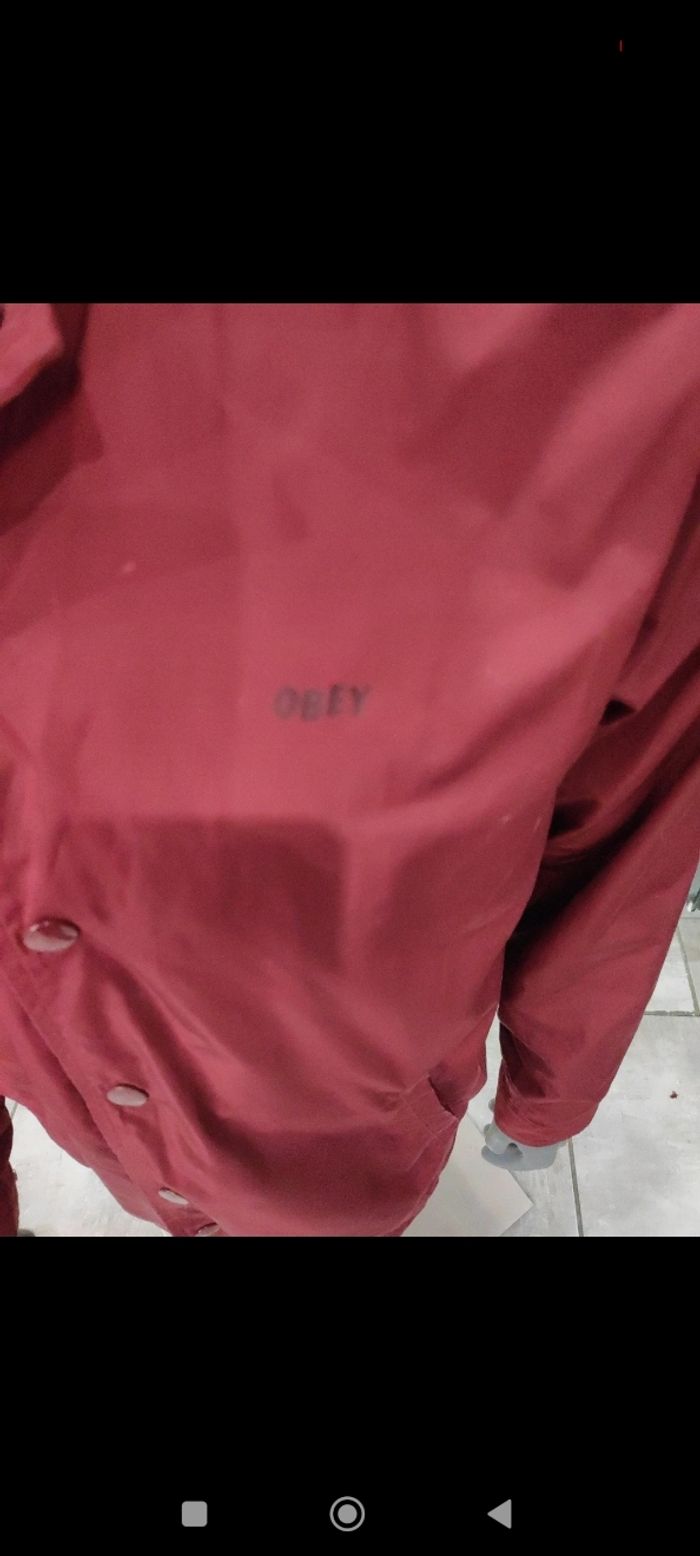 Veste coup vent Obey - photo numéro 2