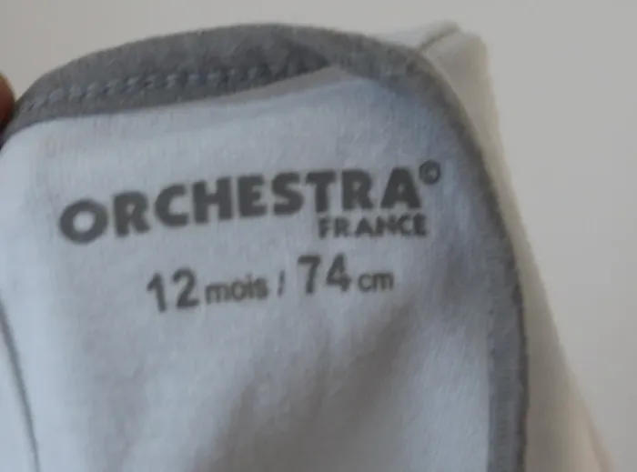 Ensemble haut/saopette Orchestra et gilet DPAM 12 mois - photo numéro 12
