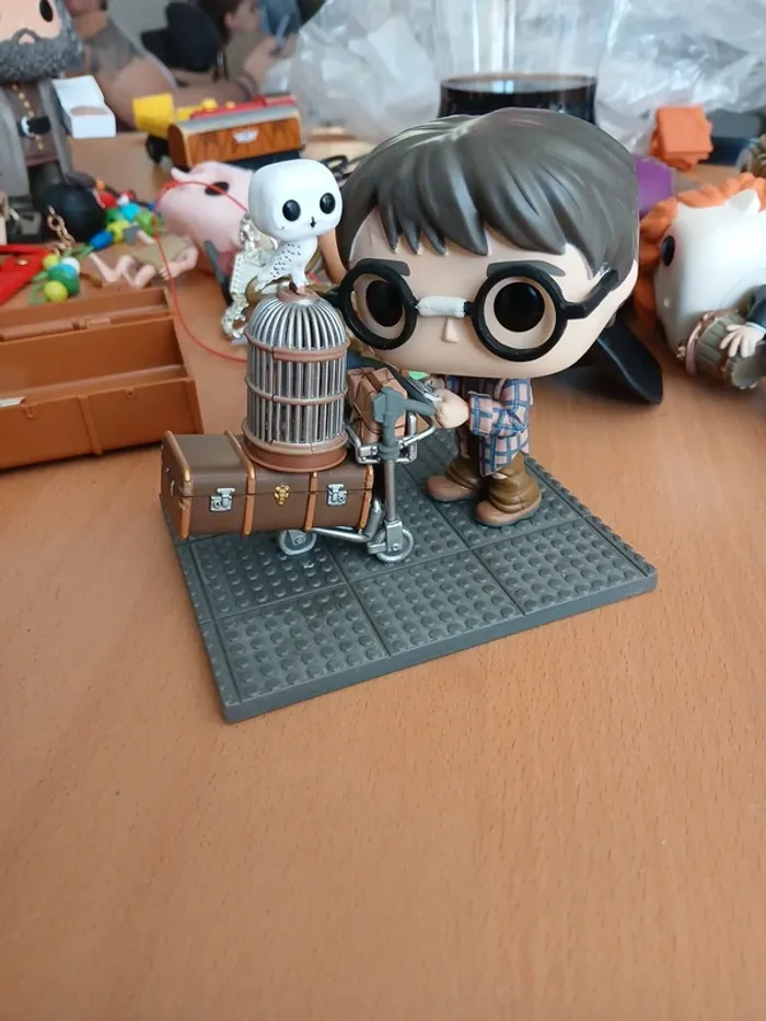 Pop harry potter chariot gare 9 3/4