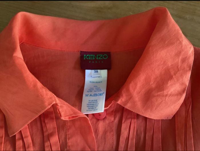 Chemisier veste kenzo - photo numéro 4