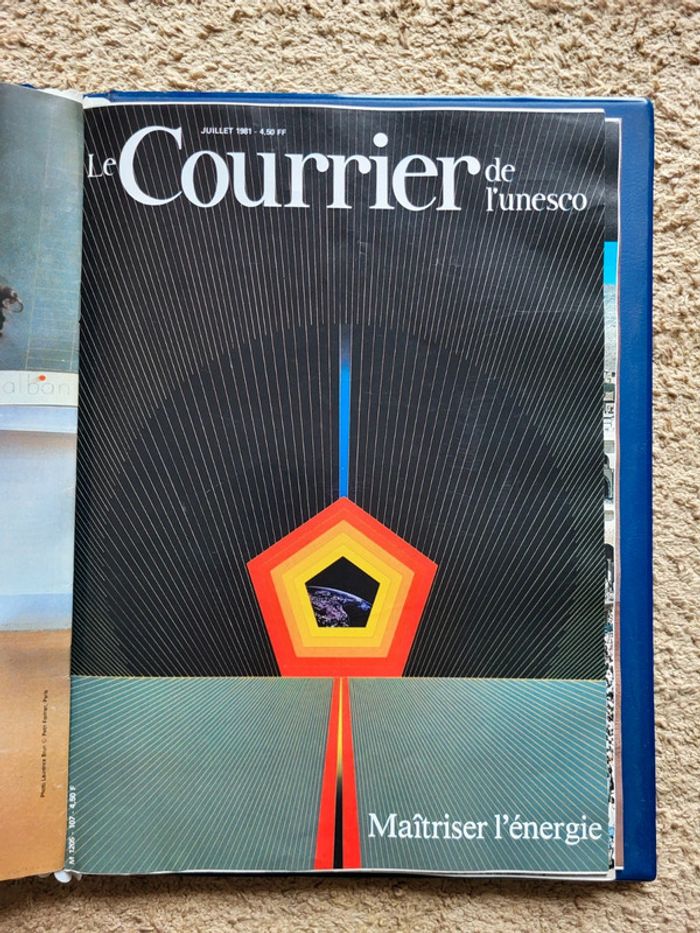 Le Courrier de l’Unesco - Collection complète nov 1980 à oct 1981, relié - photo numéro 9