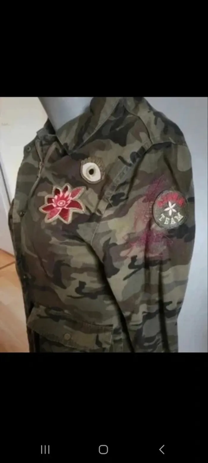 Veste style militaire femme 38 - photo numéro 4