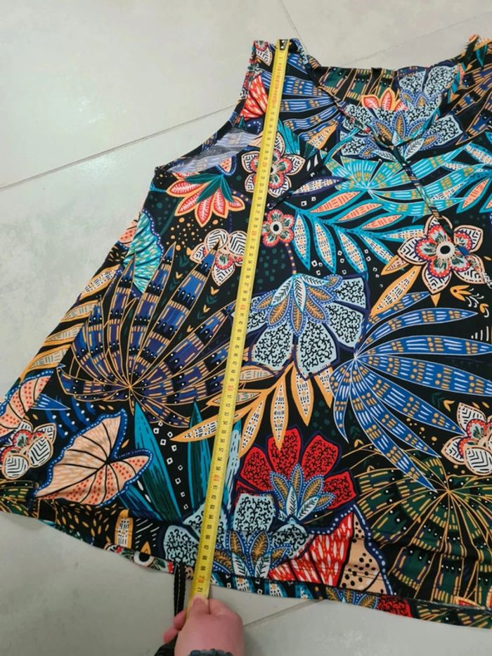 Débardeur été motifs fleuris - photo numéro 7