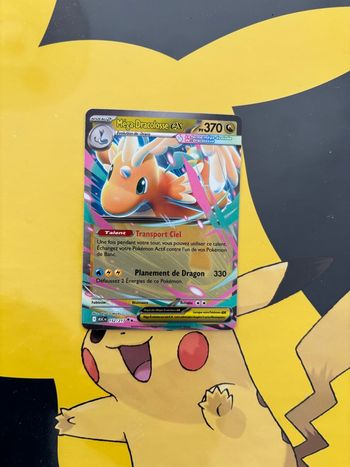 Carte Pokémon Méga Dracolosse EX 152/217 héros transcendants