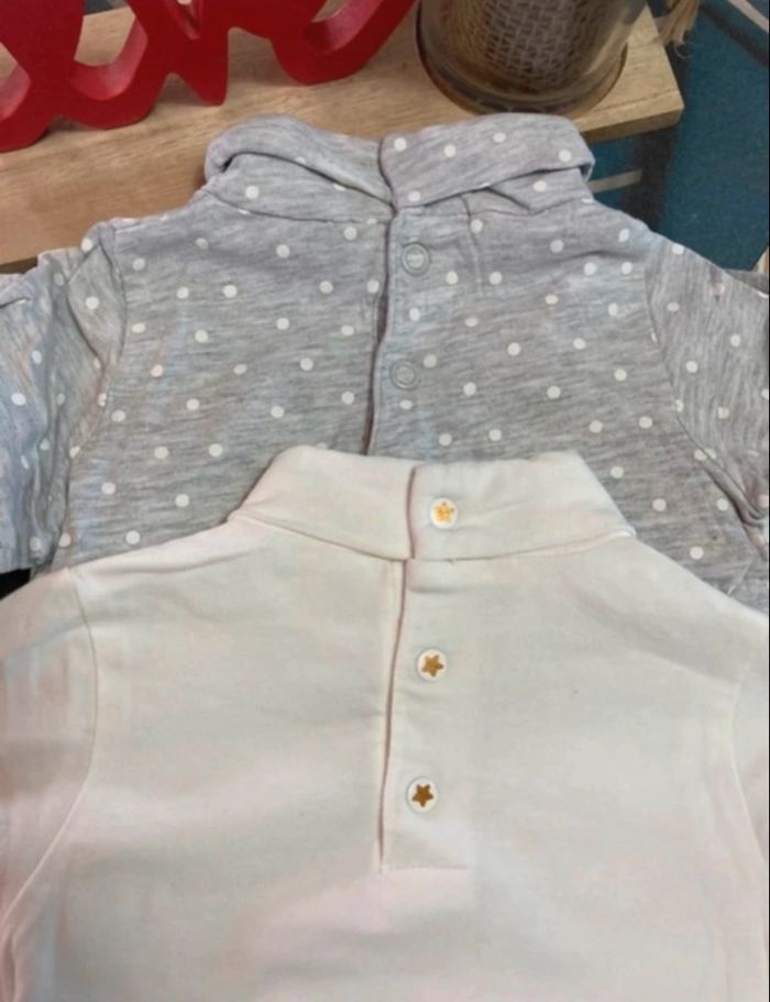 Lot de hauts fille - 6 mois - photo numéro 6