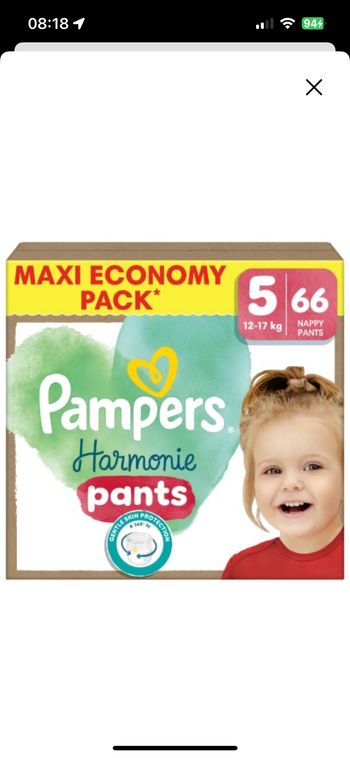 Pampers harmonie t5