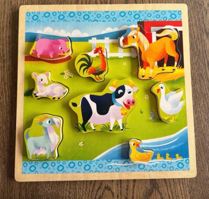 Puzzle en bois enfant