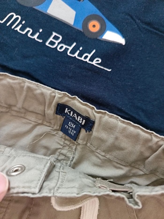 Ensemble haut Gémo bas Kiabi 12 mois - photo numéro 5