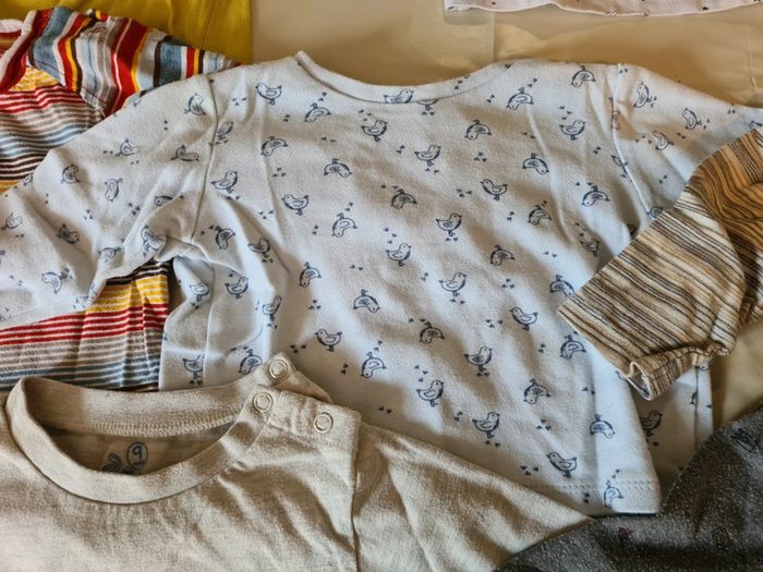 Lot 10 t shirts manches longues 9M Disney mickey Kitchoun Orchestra TAO - photo numéro 9