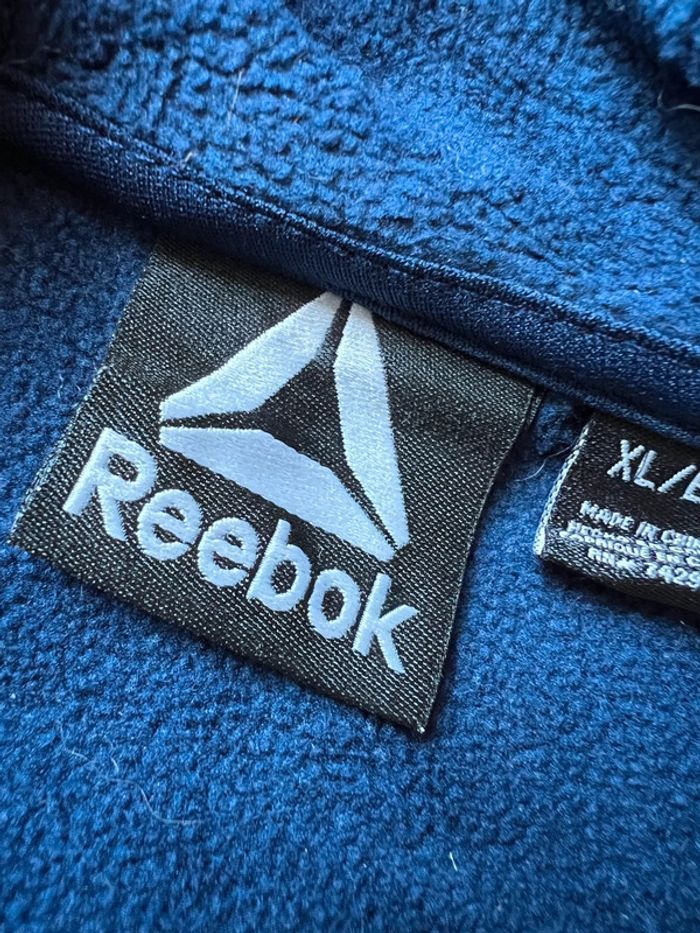 Veste polaire Reebok bleu marine à capuche – Taille XL - photo numéro 6