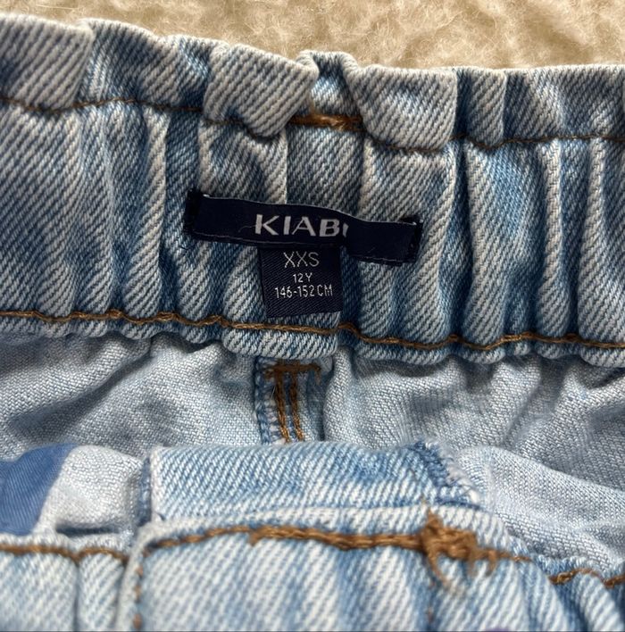 Jupe en jeans bleu clair Kiabi très bon état - photo numéro 2