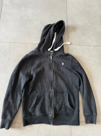 Gilet à capuche zippé Polo Assn, taille M pour femme,