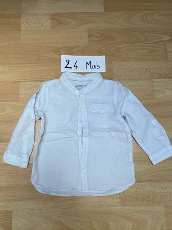 Chemise manches longues 24 mois Orchestra