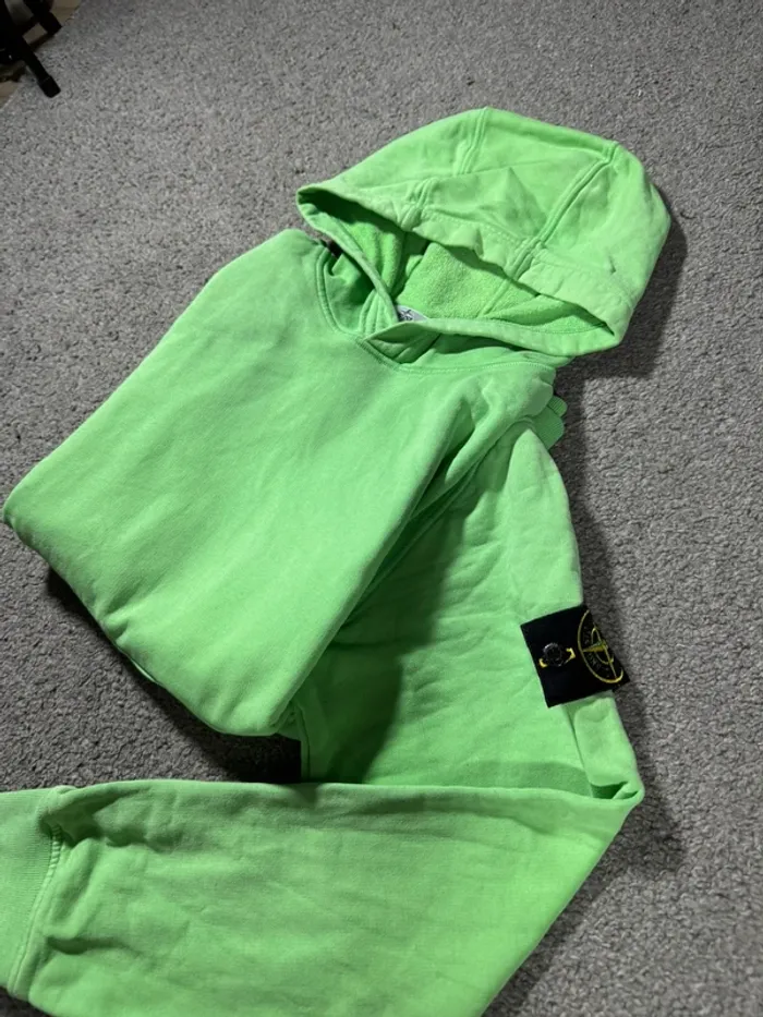 Sweat Stone island Vert - photo numéro 2
