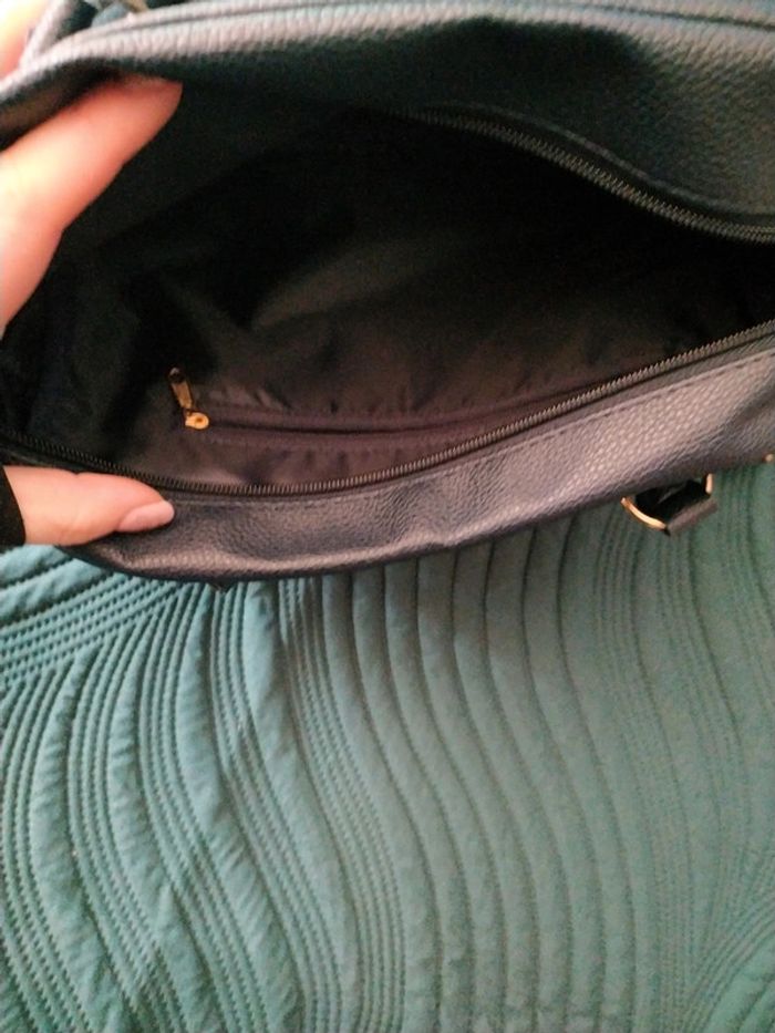 Sac à main bleu foncé - photo numéro 7