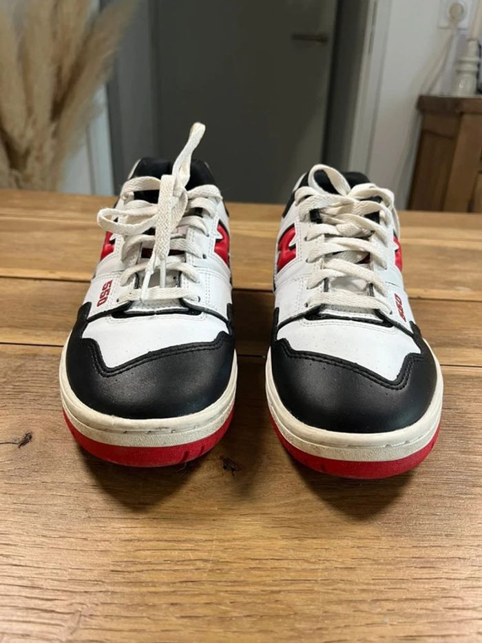 New Balance 550 White Red Black - photo numéro 5