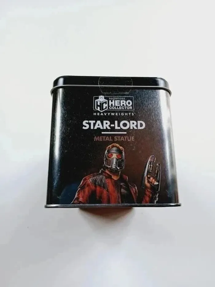 Hero Collector Eaglemoss Marvel Heavyweights Collection Star Lord Metal Statue - photo numéro 5