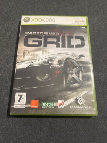 Racedriver Grid Jeu Xbox 360 FR