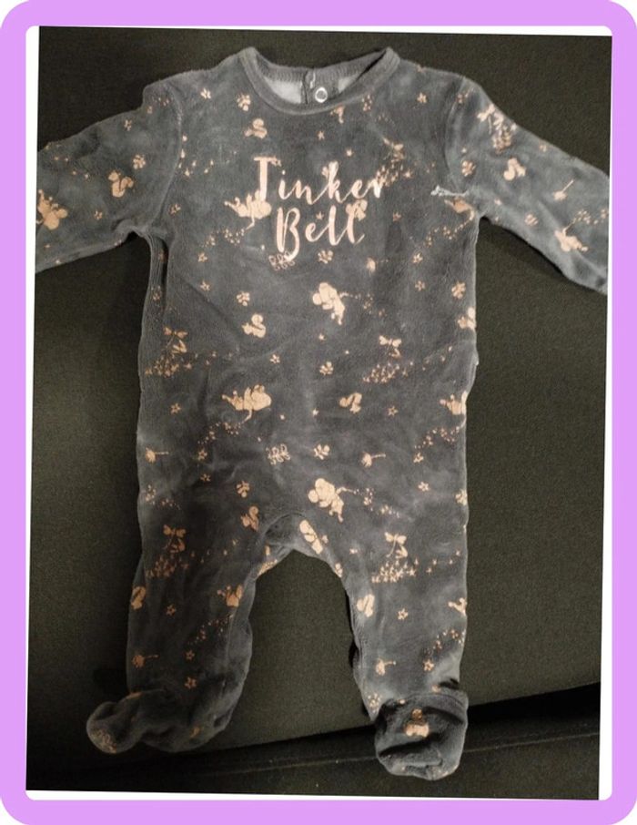 Pyjama 3 mois velours Disney